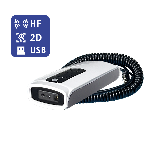 MT8225HF HF + Barcode Scanner