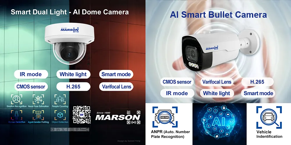 AI_相機_智能_雙光燈_圓頂_子彈_安全_馬爾森 AI_相機_智能_雙光圓頂_子彈_安全_馬爾森