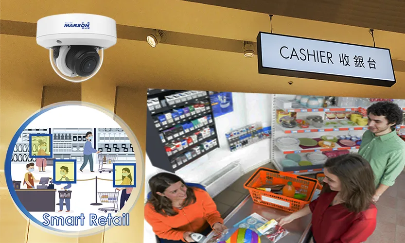 AI智慧圓頂攝影機智慧零售Marson AI智慧圓頂攝影機智慧零售Marson