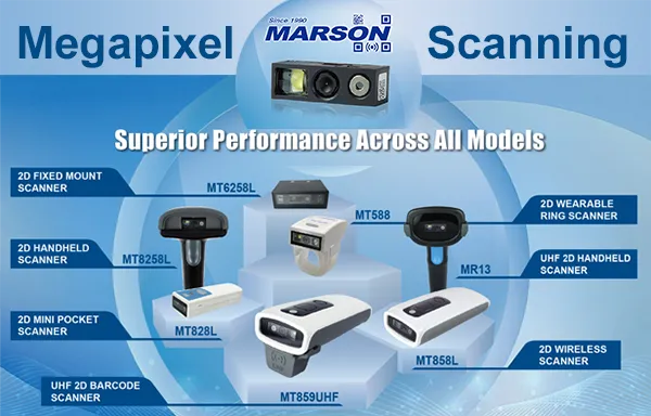 Marson Scan Engine of Megapixel Scanning across All Models